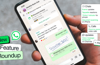 WhatsApp just got a bunch of new features, including document scanning