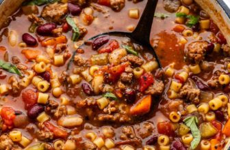 Classic Pasta e Fagioli – The Stay At Home Chef