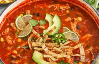 Chicken Tortilla Soup – Spend With Pennies
