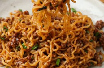 Korean Beef Noodles – Barefeet in the Kitchen