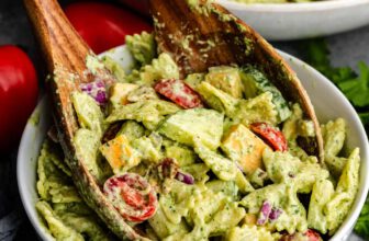 Cilantro Ranch Pasta Salad – The Stay At Home Chef