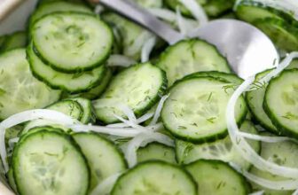 Cucumber Onion Salad – Spend With Pennies