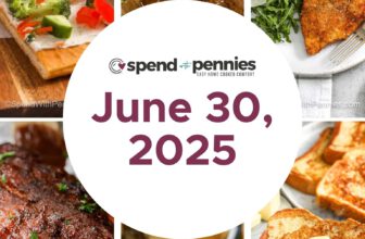 Weekly Meal Plan June 30, 2025