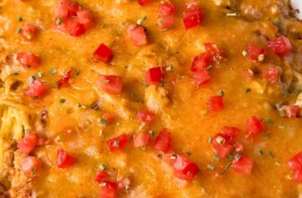 MEXICAN BAKED SPAGHETTI – The Southern Lady Cooks