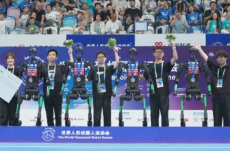 China's inaugural 'Robot Olmypics' delivers impressive feats and disastrous falls