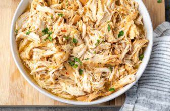 Crockpot Italian Chicken Recipe | Cookies & Cups