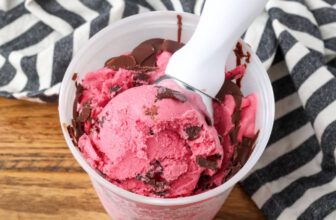 Cranberry Ice Cream – Barefeet in the Kitchen