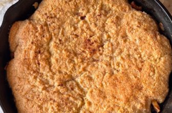 SPICED APPLE COBBLER – The Southern Lady Cooks