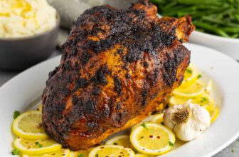 Lemon Garlic Butter Turkey Breast