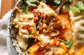 Coconut Curry Potsticker Soup Recipe