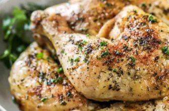 Crispy Baked Chicken Legs