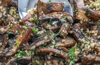 Garlic Butter Portobello Mushrooms