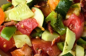 TOMATO ZUCCHINI SALAD – The Southern Lady Cooks