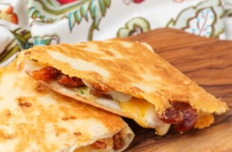 Bacon Quesadilla – Barefeet in the Kitchen