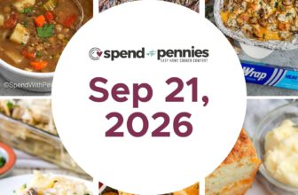 Weekly Meal Plan Sep 21, 2026