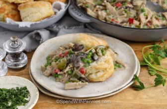 Turkey a la King (Leftover Turkey Favorite!)